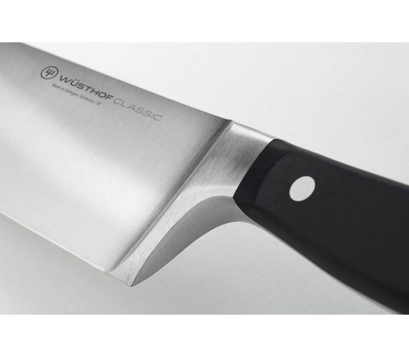 Wusthof Classic 8" Chef's Knife, Black Handle