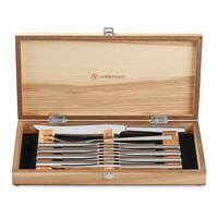 Wusthof 10 PC Serrated Stainless Mignon Steak & Carving Set