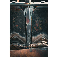 CRKT Bona Fide, Silver Aluminum Handle