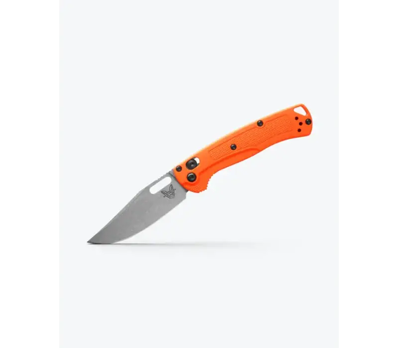 Benchmade, Mini Taggedout Orange Grivory, CPM 154