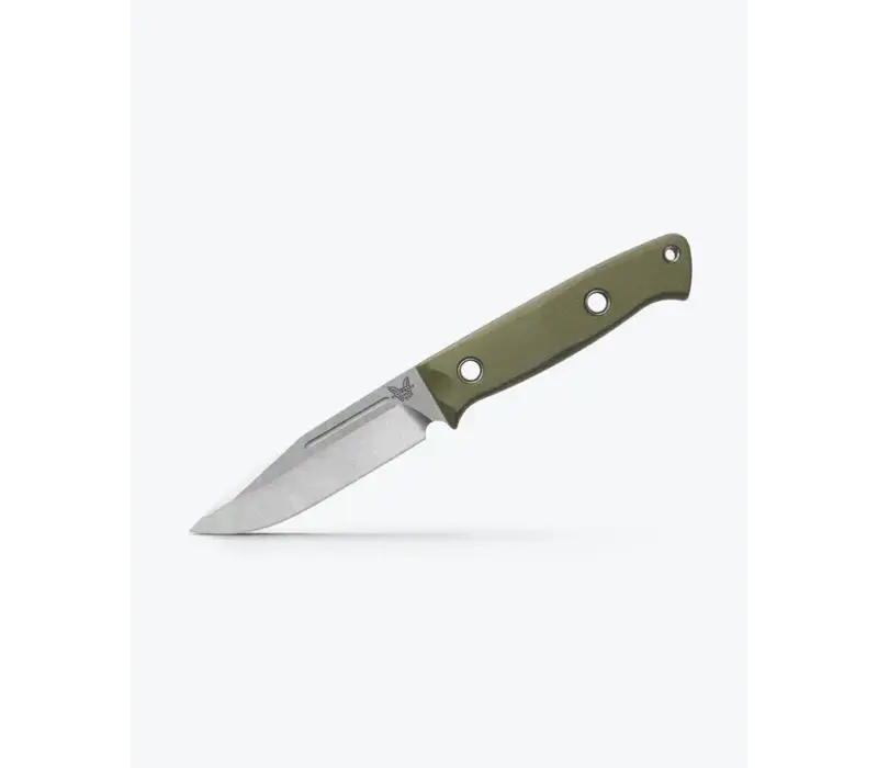 Benchmade, Bushcrafter, OD Green G10 Drop Point, CPM S30V