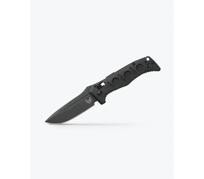 (DISCONTINUED) Benchmade, Mini Auto Adamas Black G10, CPM Cruwear