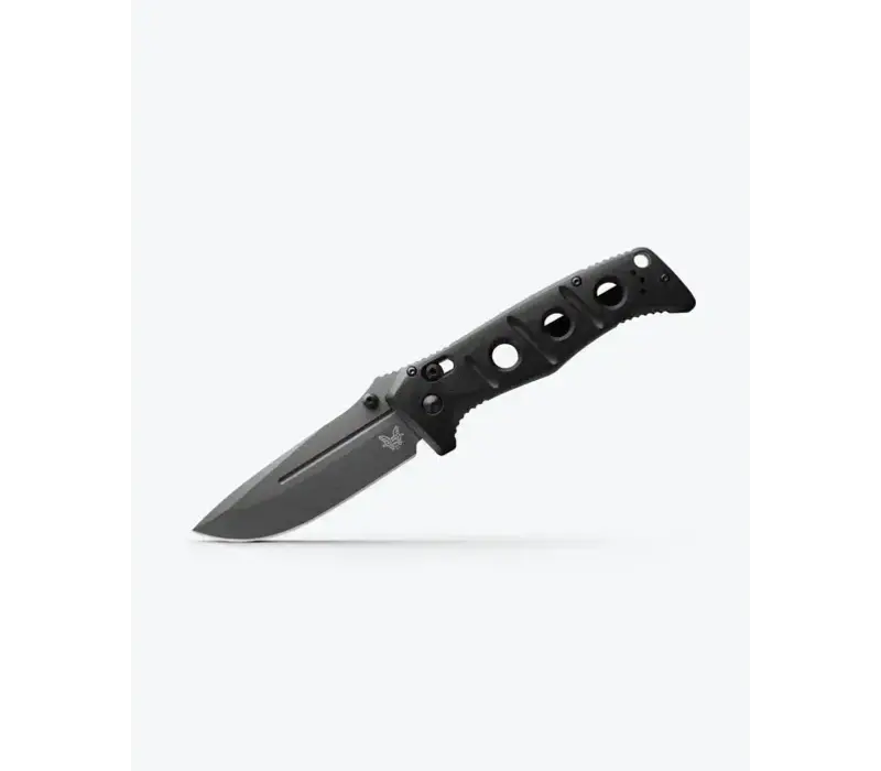 (DISCONTINUED) Benchmade, Adamas, Black G10 Drop Point, CPM Cruwear Steel
