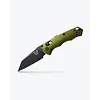 Benchmade Benchmade, Auto Immunity, Woodland Green Aluminum, Wharncliffe, CPM M4