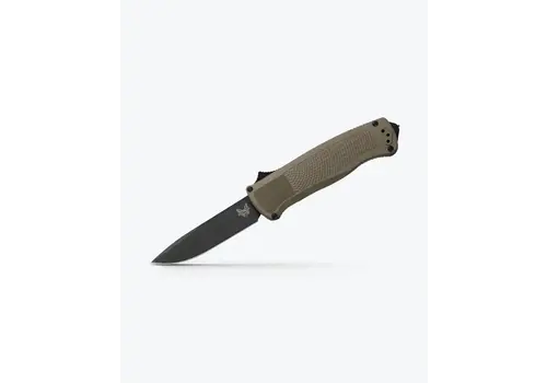 Benchmade (DISCONTINUED) Benchmade, Shootout Ranger Green Grivory, Drop Point, CPM Cruwear