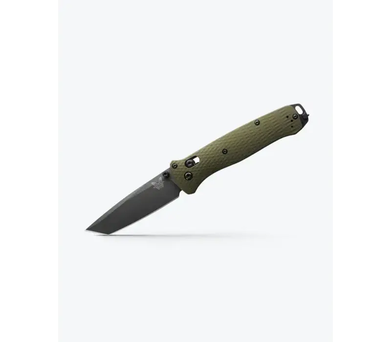 Benchmade, Bailout Tanto Woodland Green Aluminum, CPM M4 Steel