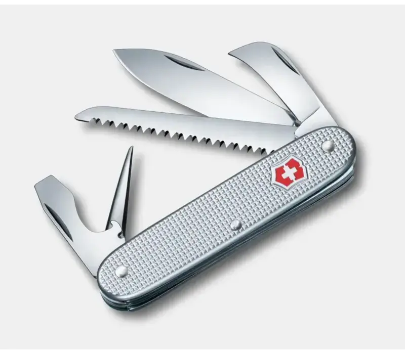 Victorinox Swiss Army 7 Silver Alox