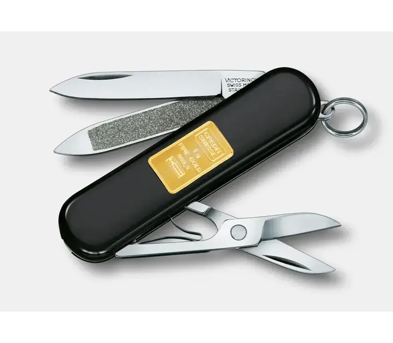 Victorinox Classic with Gold Ingot 1 Gr