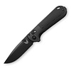 Benchmade (DISCONTINUED) Benchmade, Redoubt Black Grivory Drop Point, CPM D2
