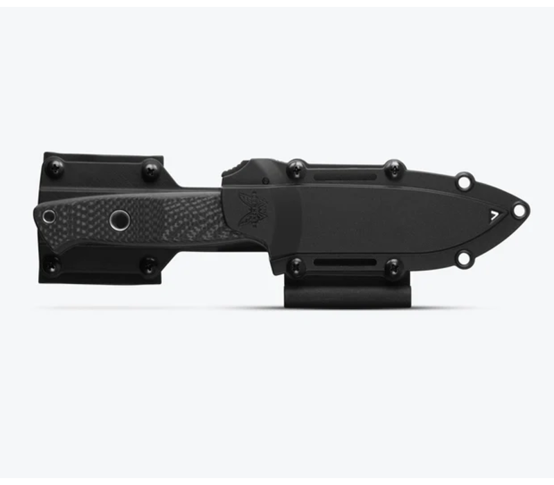 (DISCONTINUED) Benchmade, Bushcrafter CPM CruWear, Carbon Fiber Handle