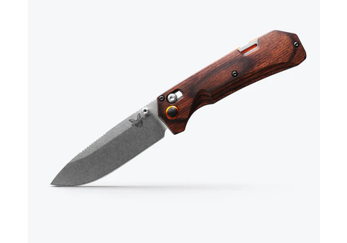 Benchmade Benchmade, Grizzly Creek CPM S30V, Wood Handles, Folding Gut Hook