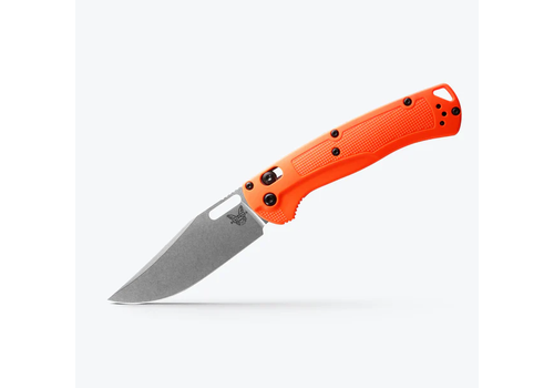 Benchmade Benchmade, Tagged Out CPM 154 Steel, Orange Grivory Handle
