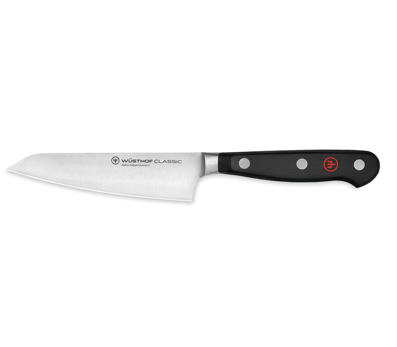 Wusthof Classic 4.5" Asian Utility, Black Handle
