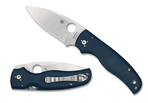Spyderco Knives Spyderco, Shaman Cobalt Blue G-10 CPM SPY27