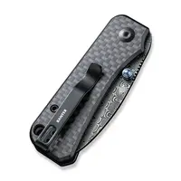 Civivi Baby Banter Carbon Fiber, Damascus Steel