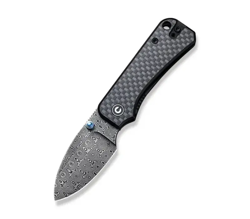 Civivi Baby Banter Carbon Fiber, Damascus Steel