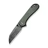 Civivi Civivi Elementum Green Canvas Micarta, Damascus Steel