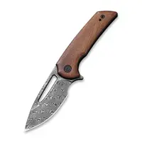 Civivi Odium with cuibourtia wood handle and damascus steel blade