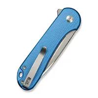 Civivi Button Lock Elementum II, Blue Aluminum, Nitro-V Steel