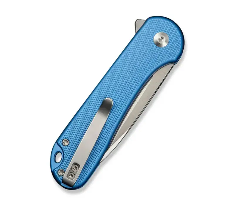 Civivi Button Lock Elementum II, Blue Aluminum, Nitro-V Steel