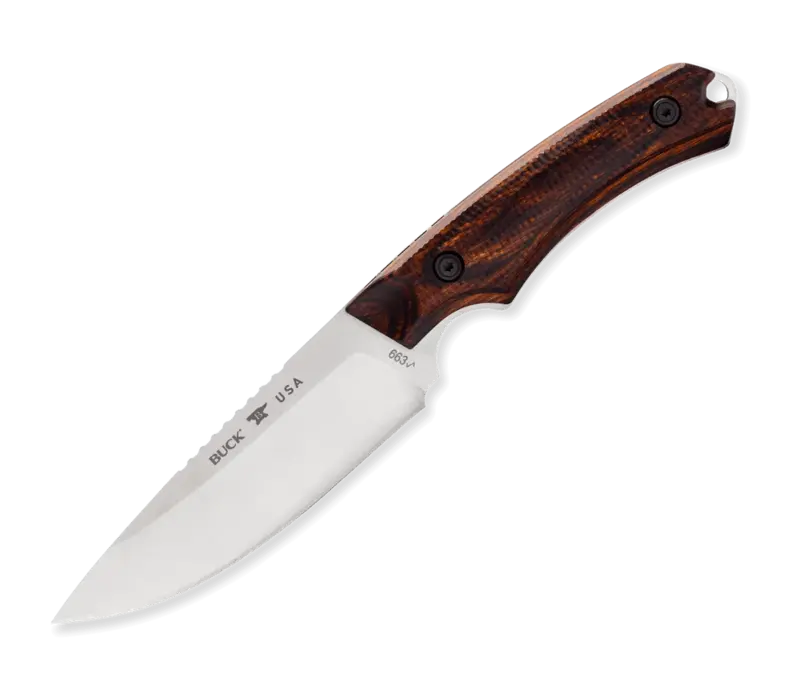 Buck Alpha Guide, Walnut, CPM S35VN Steel