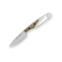 (Discontinued) Buck PakLite Cape Knife, Green Micarta, CPM S35VN