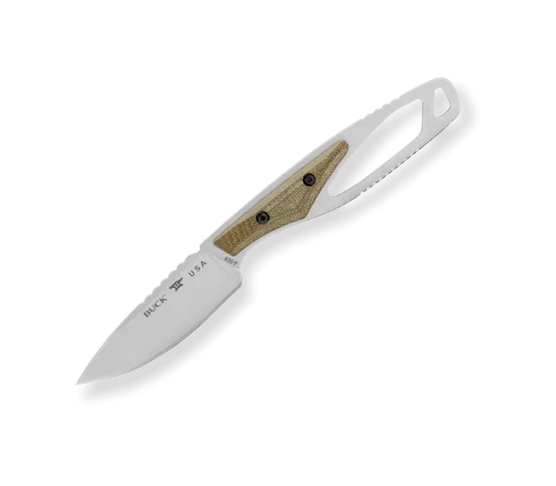 (Discontinued) Buck PakLite Cape Knife, Green Micarta, CPM S35VN