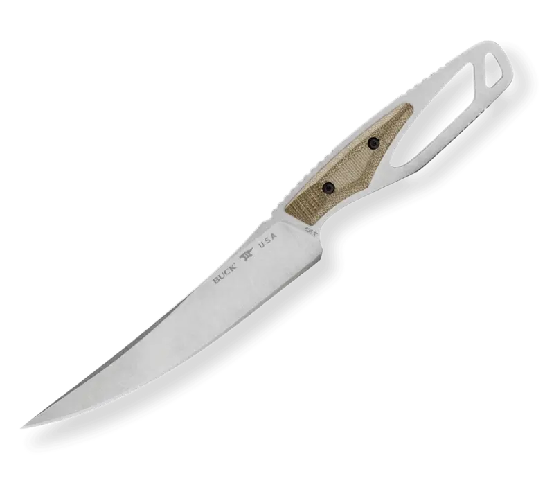 Buck PakLite Processor, Green Micarta, CPM S35VN