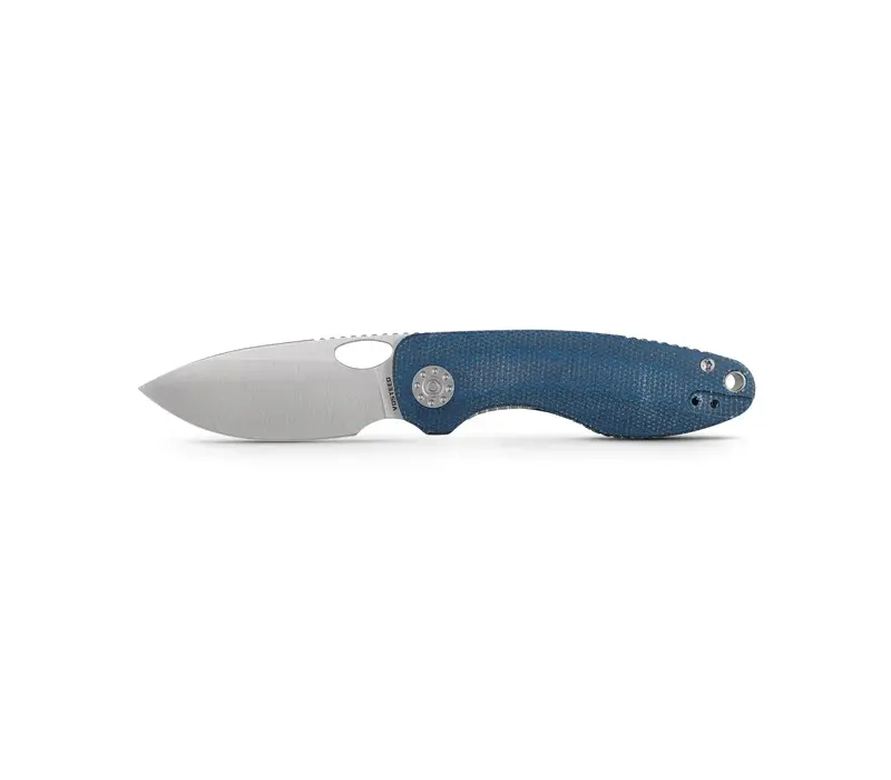 Vosteed Acorn Blue Micarta Handle, 14C28N Steel