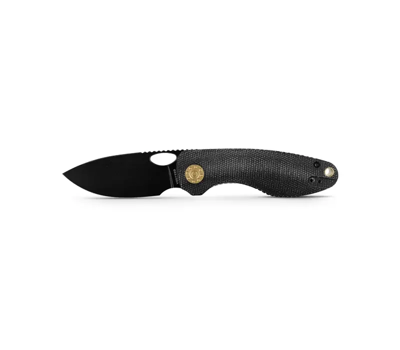 Vosteed Acorn Black Micarta Handle, 14C28N Steel