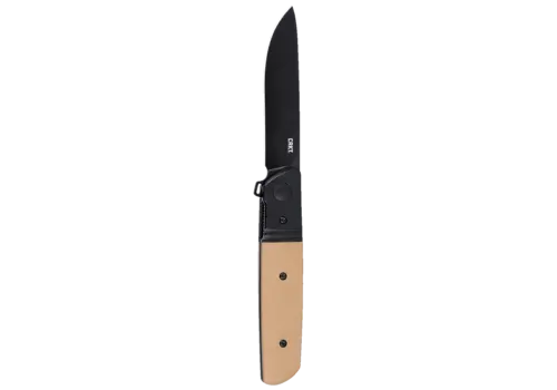 CRKT CRKT, Bamboozled Assisted Brown G10 & Stainless Bolster, D2 Steel