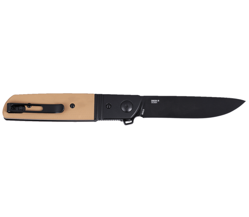 CRKT, Bamboozled Assisted Brown G10 & Stainless Bolster, D2 Steel