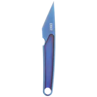 CRKT, HangTi Blue Titanium Fixed, Kydex Sheath