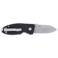 CRKT, Squid Button Lock Black D2 Steel