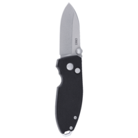 CRKT, Squid Button Lock Black D2 Steel