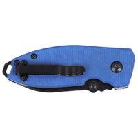 CRKT, Squid Button Lock Blue D2 Steel