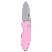 CRKT, Squid Button Lock Rose Quartz 14C28N Steel