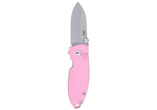 CRKT CRKT, Squid Button Lock Rose Quartz 14C28N Steel