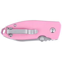 CRKT, Squid Button Lock Rose Quartz 14C28N Steel