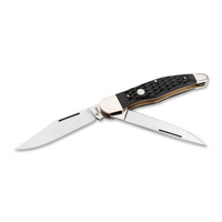 Boker, Traditional Series 2.0, Folding Hunter Black Jig Bone, 1095 Carbon