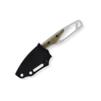 (Discontinued) Buck Paklite Hide, Green Micarta Scales, CPM S35VN