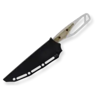 Buck PakLite Processor, Green Micarta, CPM S35VN