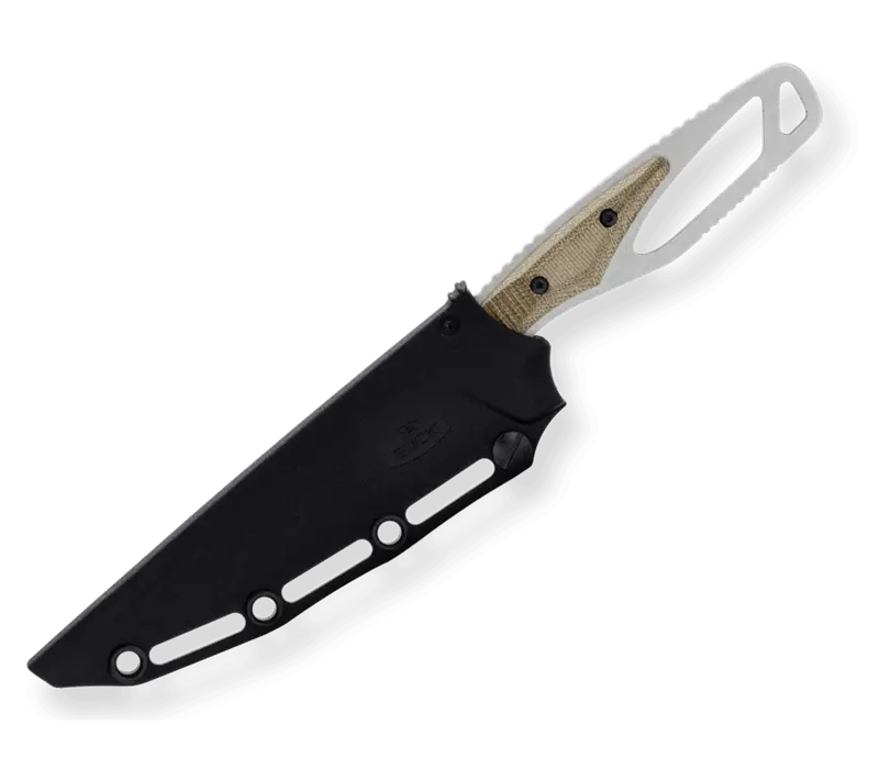 Buck PakLite Processor, Green Micarta, CPM S35VN