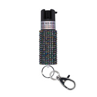Sabre, Pepper Spray with Jewel Design, Black .54oz