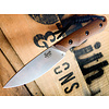 White River Knife & Tool White River, Smith & Son Brave Fixed Blade, Natural Burlap Micarta, Magnacut