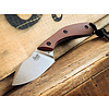 White River Knife & Tool White River, Smith & Sons, Apex Fixed Blade Natural Burlap Micarta, Magnacut