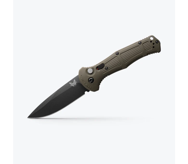 (DISCONTINUED) Benchmade, Claymore Auto Ranger Green Grivory, CPM D2