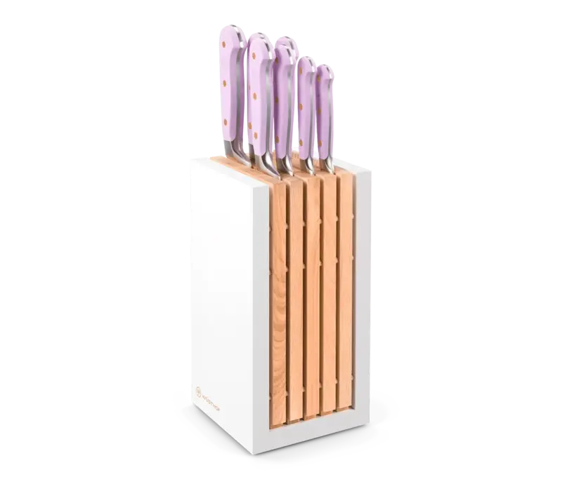 Wusthof Classic Purple Yam 8Pc Block Set