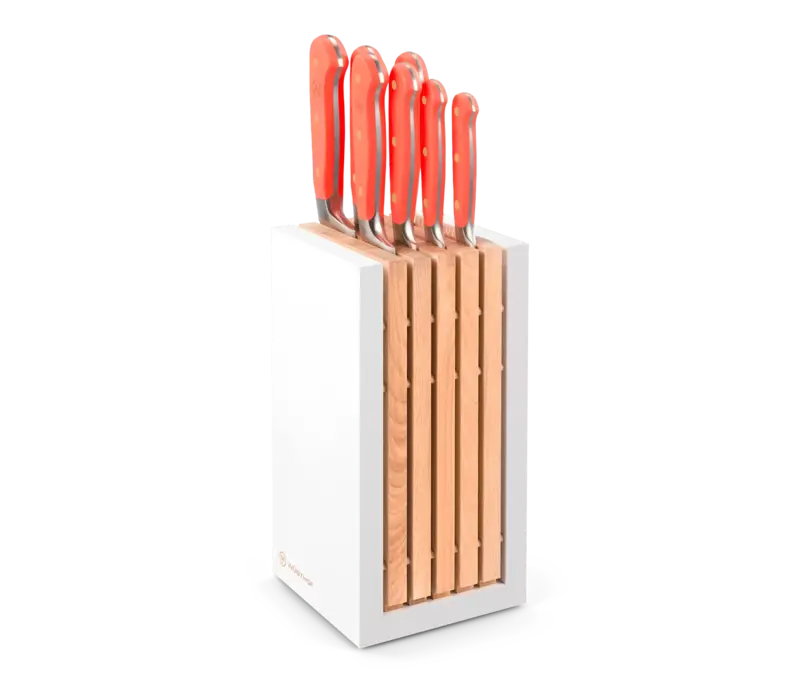 Wusthof Classic Coral Peach 8PC Block Set