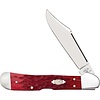 Case & Sons Cutlery Co. Case Copperlock, Red Peach Seed Jigged bone, Carbon Steel